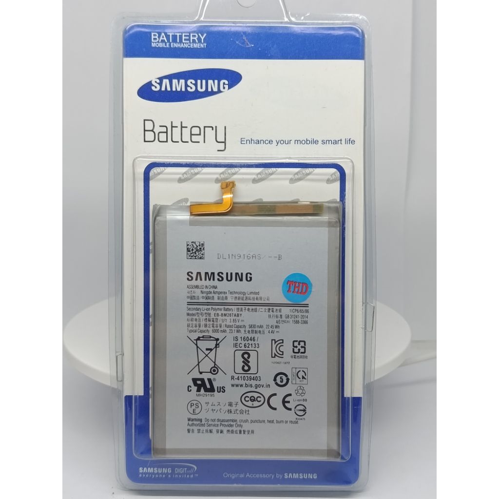 BATRE BATERAI MODEL BATRE EB- BM207ABY HP SAMSUNG M30S M20S ORIGINAL