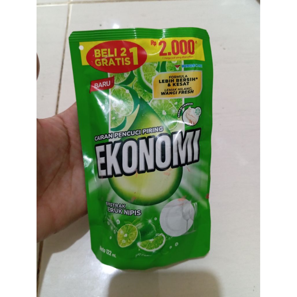 Ekonomi cairan pencuci piring