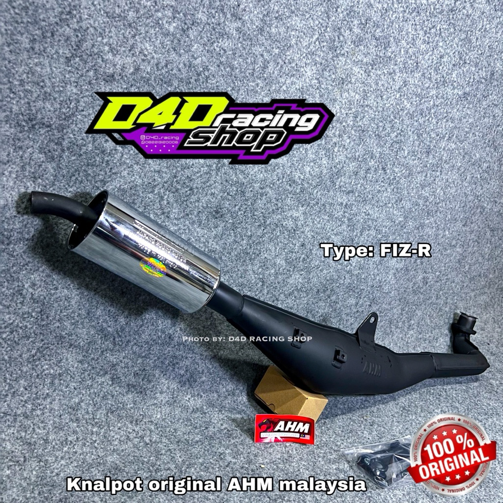 KNALPOT FIZ R FORCE ONE ORIGINAL AHM