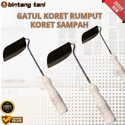 [Bintang Tani] - Gatul / Koret Rumput Cangkul Miring Cangkul Mini Viral / Koret Rumput