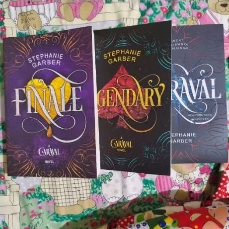 Caraval series preloved like new
