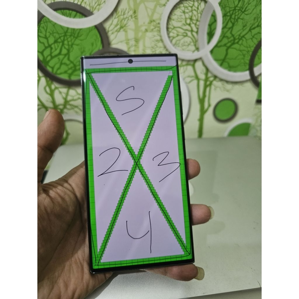 Lcd copotan samsung s23 ultra minus finger off