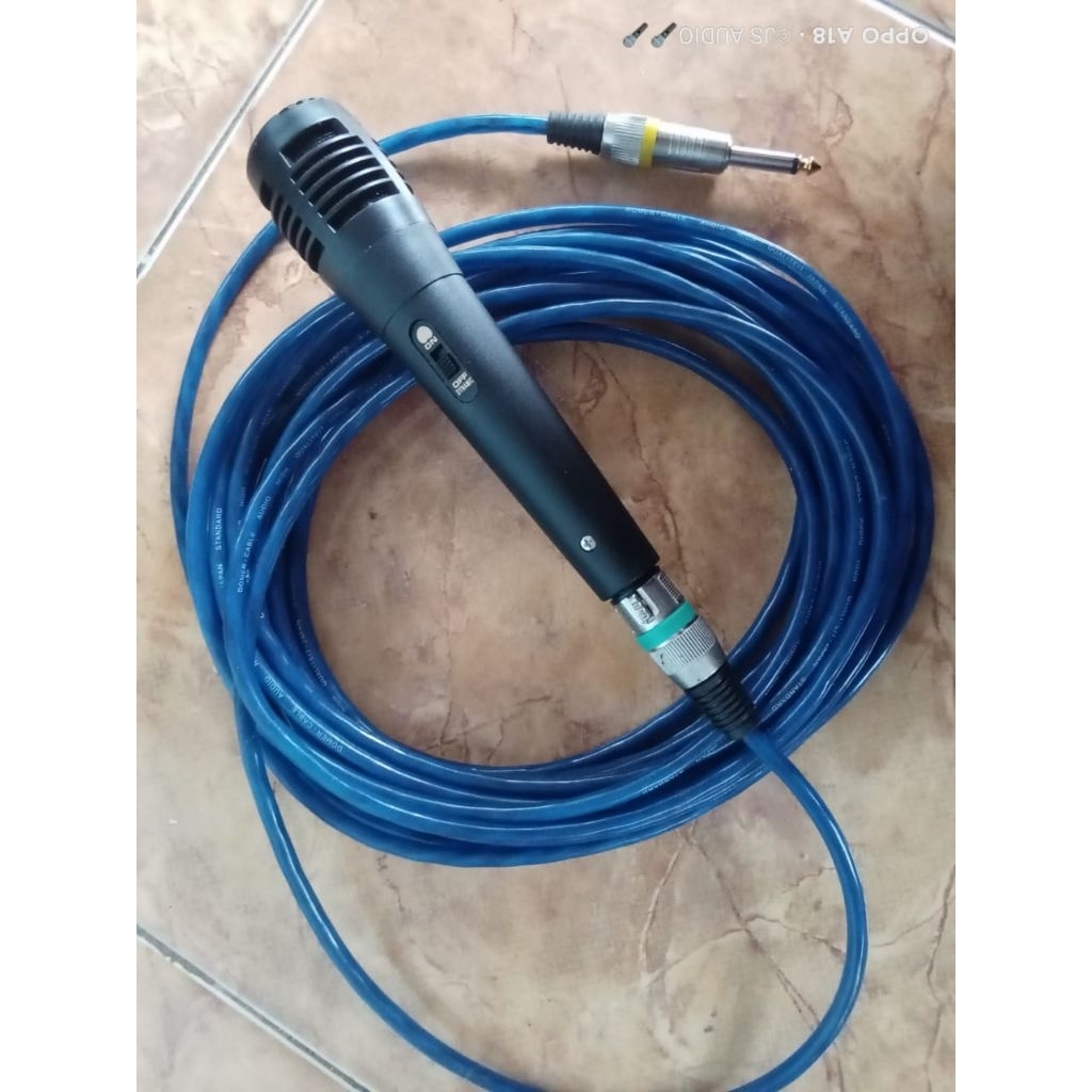 mic kabel panjang kabelnya 10meter