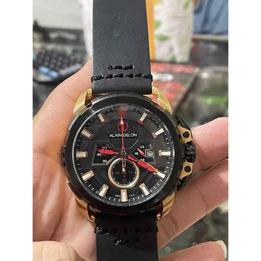 promo habisin stok jam Alain Delon , jam baru, original