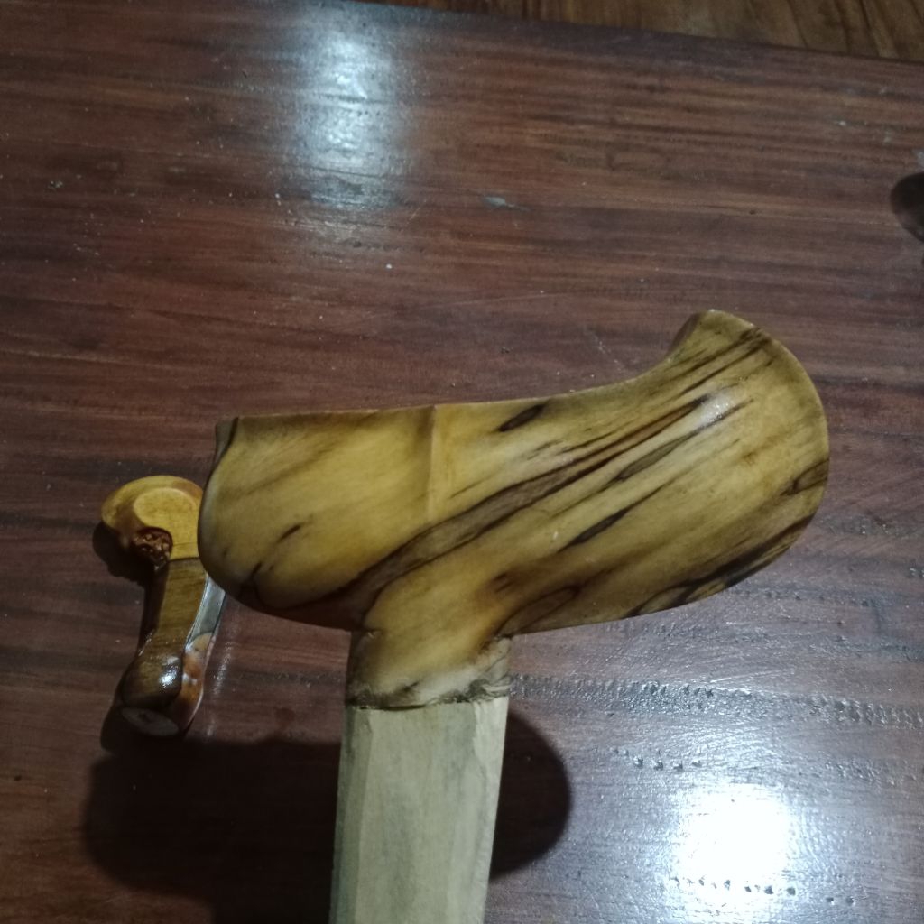 Set Warangka Keris Gayaman Surakarta Kayu Timoho Asli
