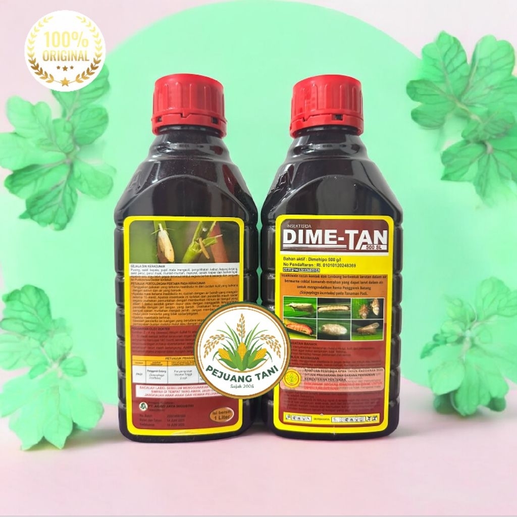 insektisida DIME-TAN 500sl dimenhipo kemasan 1liter