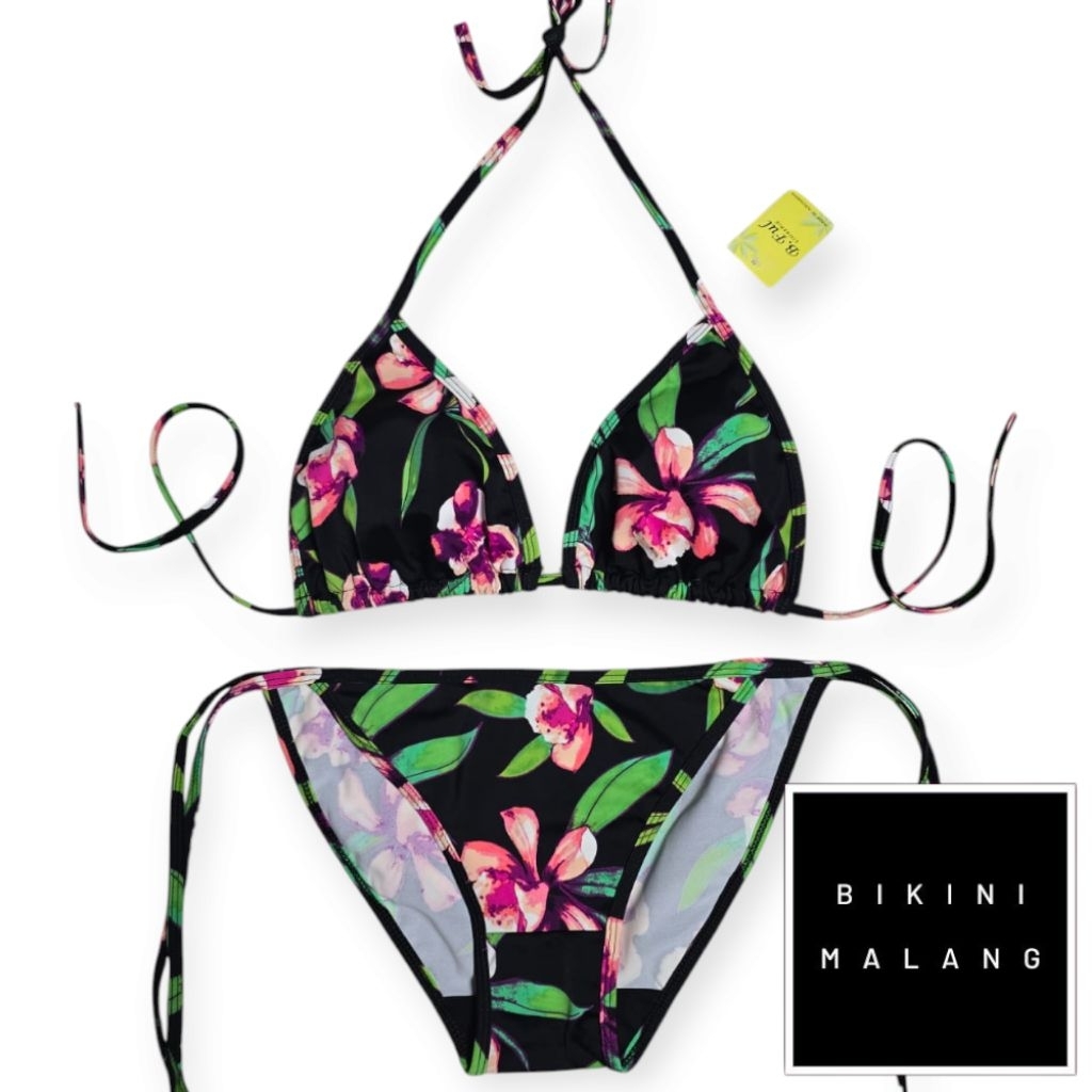BIKINI BF005 TALI SAMPING POLOS WARNA SEKSI
