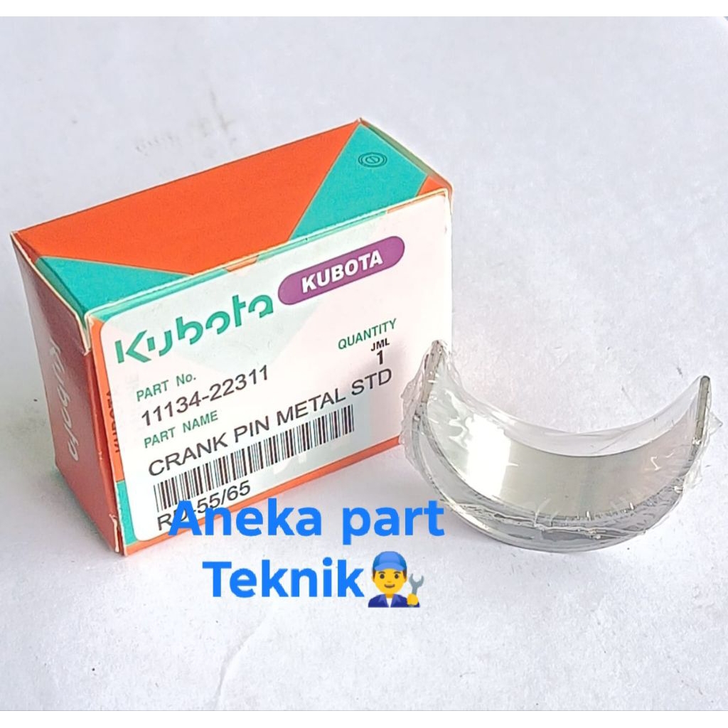 Metal Jalan (std) RD55/ RD65 Kubota CPM Crank Pin Metal RD55/ RD65 Kubota Deisel