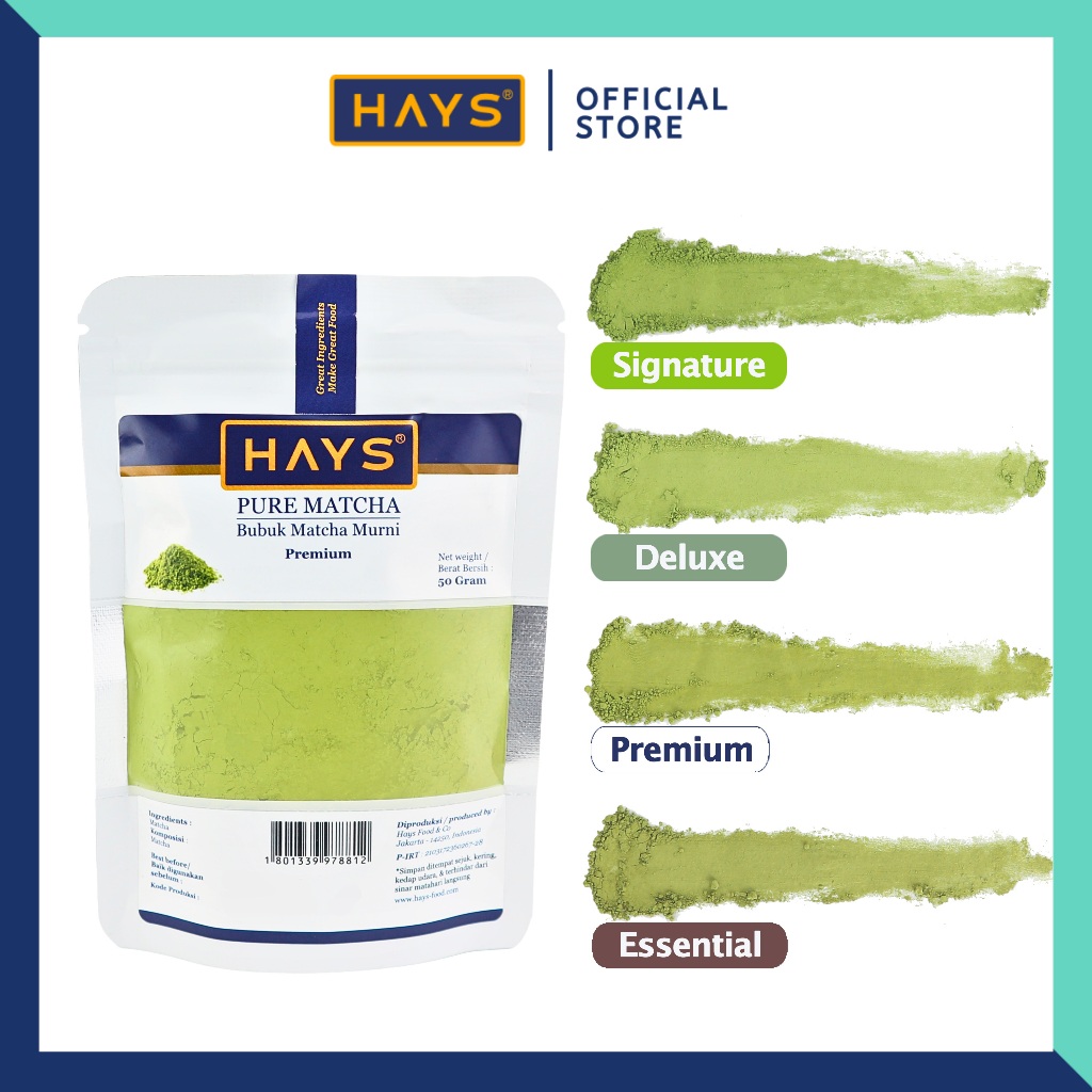 Matcha Bubuk Murni Teh Hijau Bubuk Halus untuk Minuman dan Kue