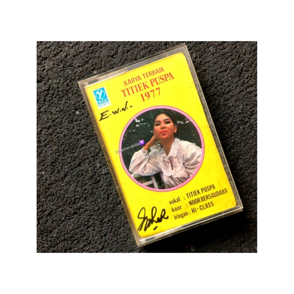Kaset TITIEK PUSPA Karya Terbaik 1977