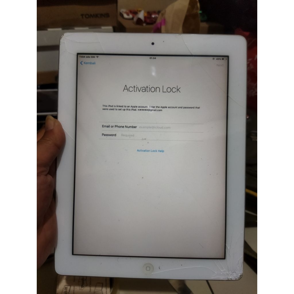 ipad 2 A1396 bahan oprekan