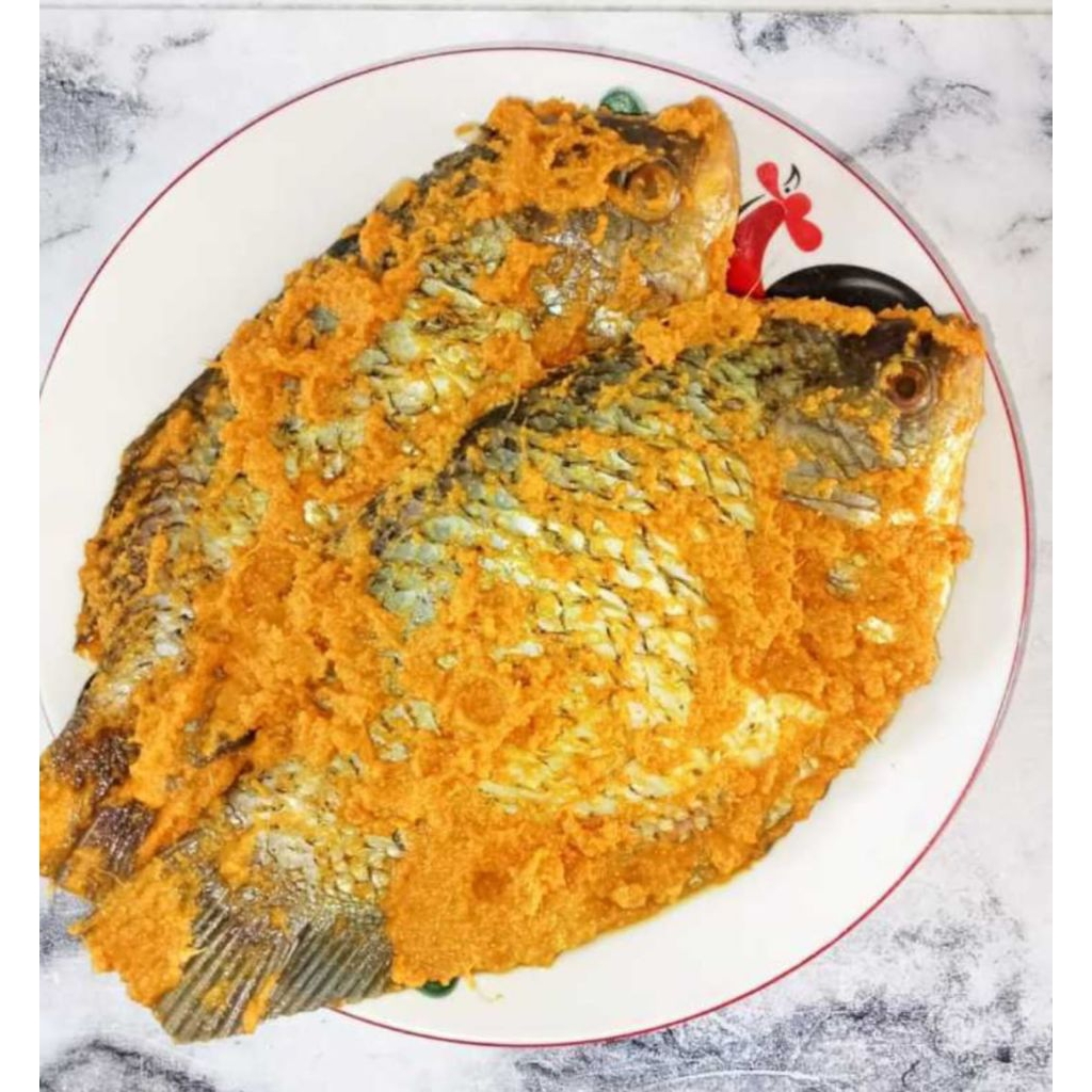 Ikan gurami/gurame marinasi bumbu fresh dan berkualitas siap goreng tidak amis siap masak untuk peny