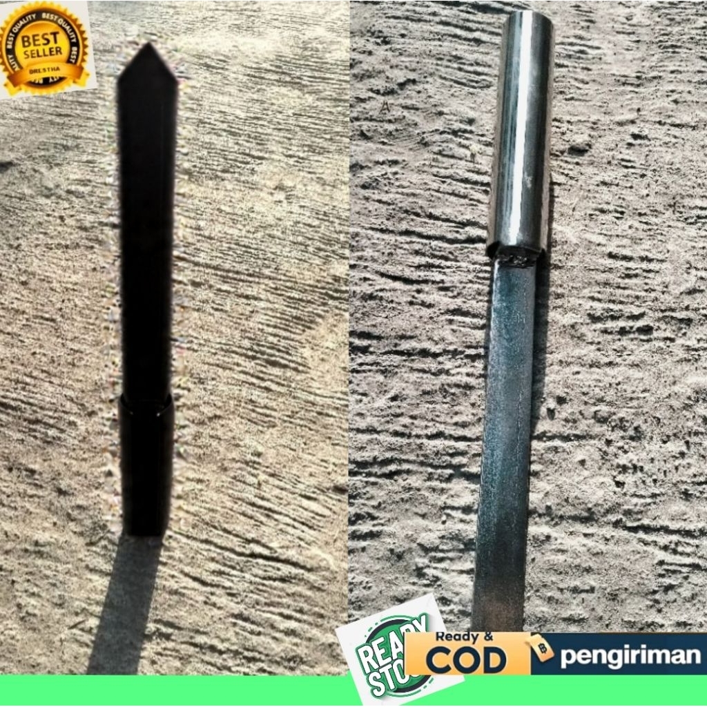 Jagrak joran panjang 40cm bahan besi antikarat/jagrak pancing berdiri tegekpancing