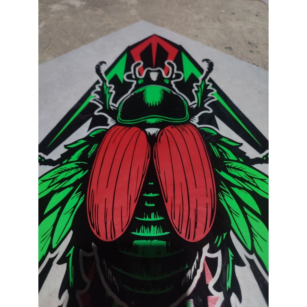 Kertas layangan/sablon kertas/isi 50 pcs