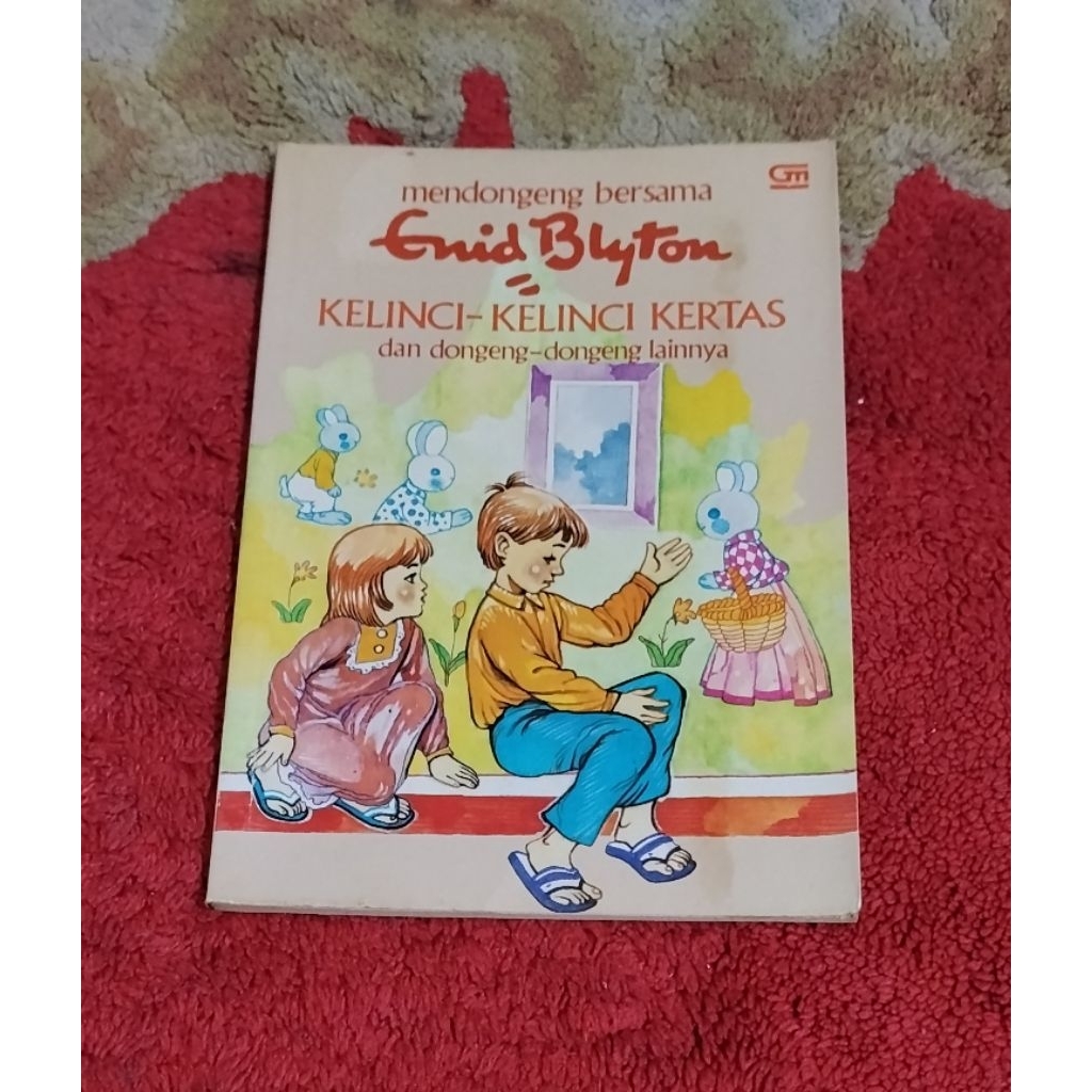 Buku anak langka seri Mendongeng Bersama Enid Blyton "Kelinci-Kelinci Kertas" 100%ORI koleksi pribad
