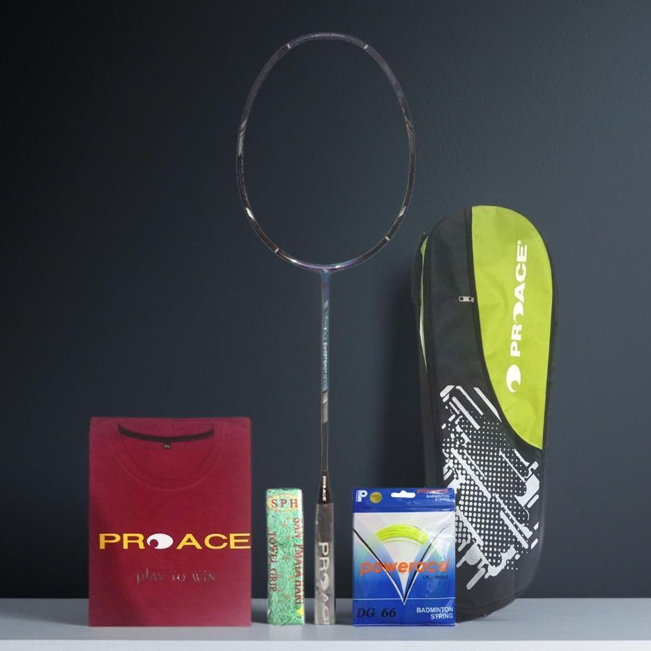 Raket ProAce Sweetspot 2100 Bonus Komplit Raket Badminton Pro Ace Sweetspot 2100