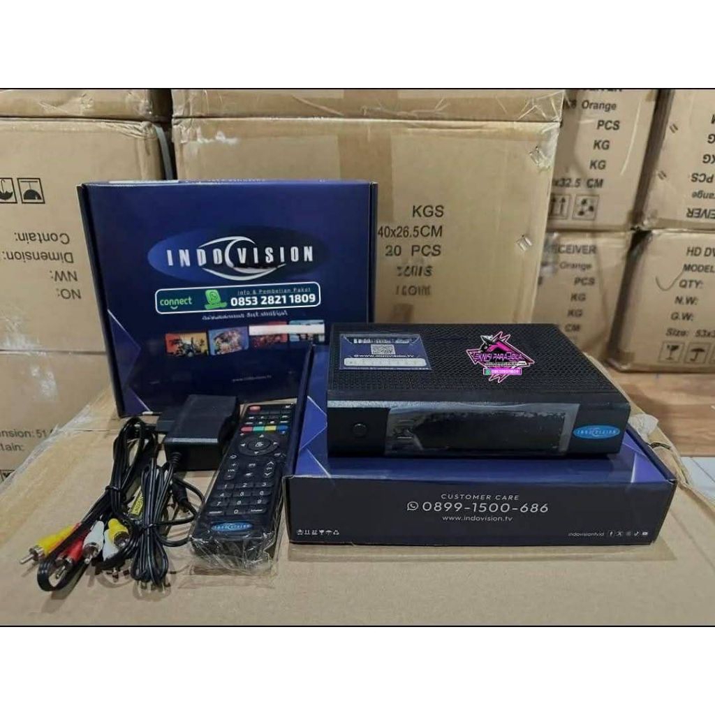 Decoder INDOVISION GRATIS 6 Bulan All channel
