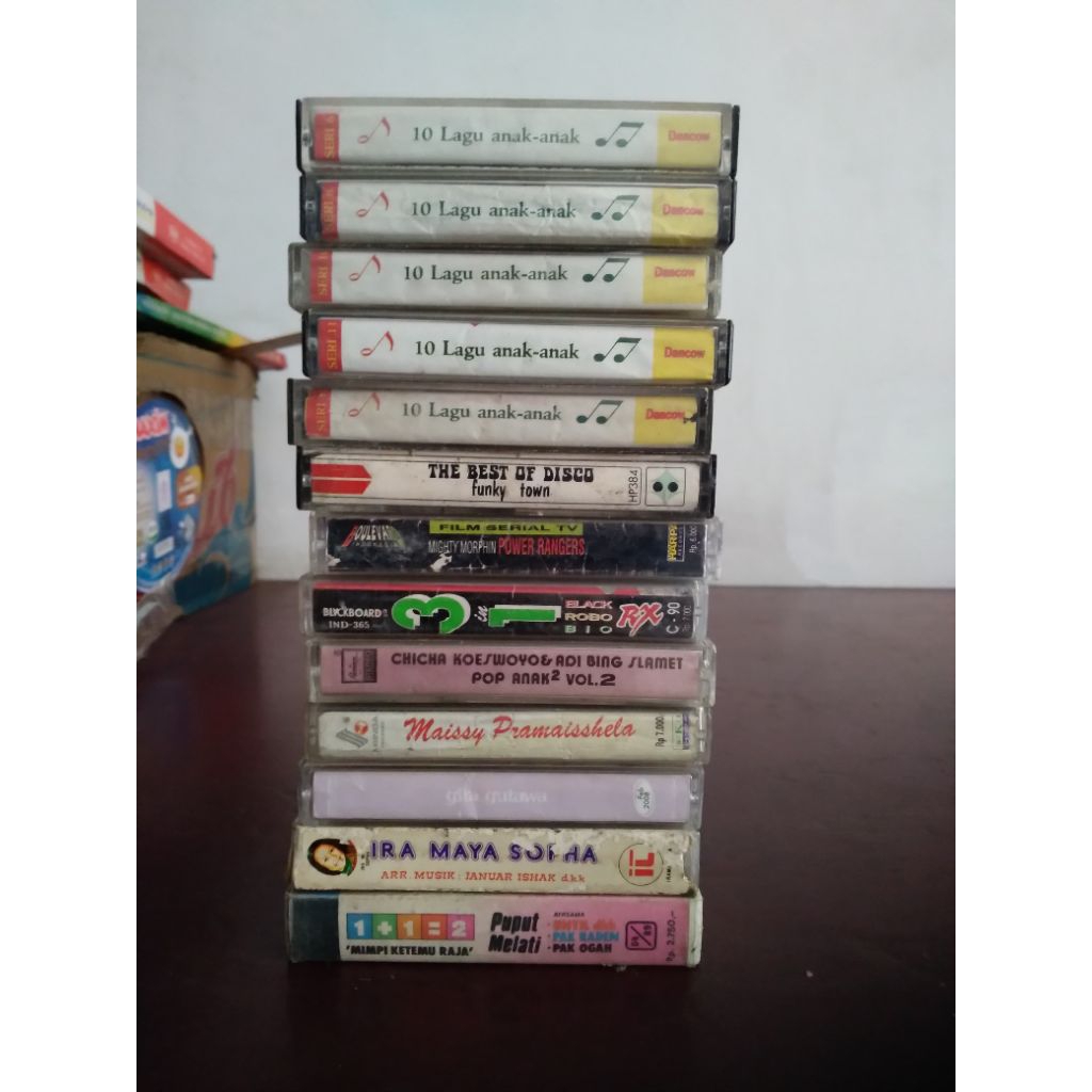 (PRELOVED) Kaset Pita Jadul Lagu Anak Anak