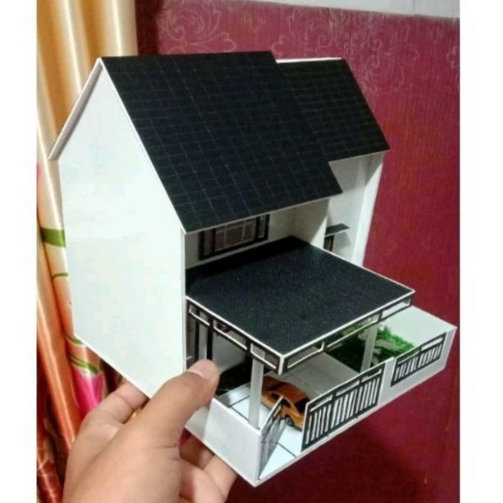 maket rumah minimalis 4