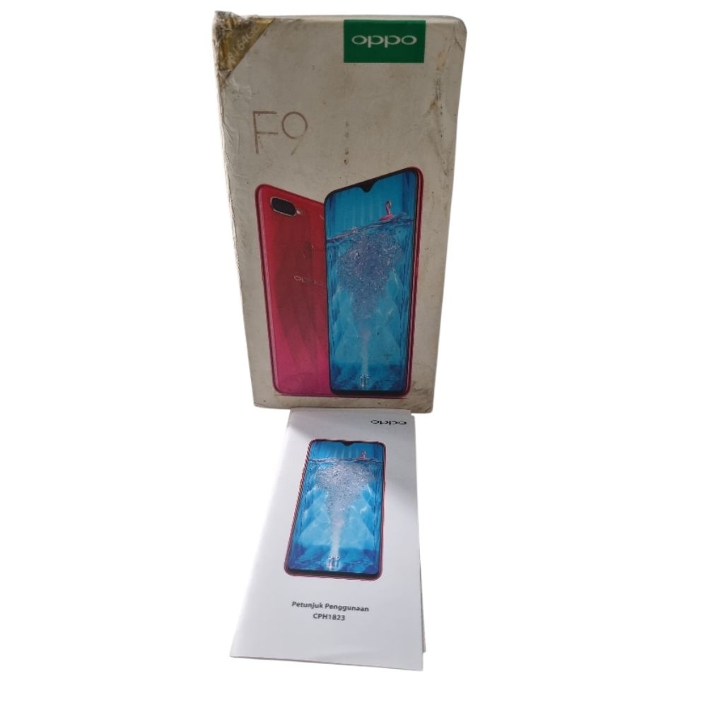 Kotak Dus Box Oppo F9 (Original)