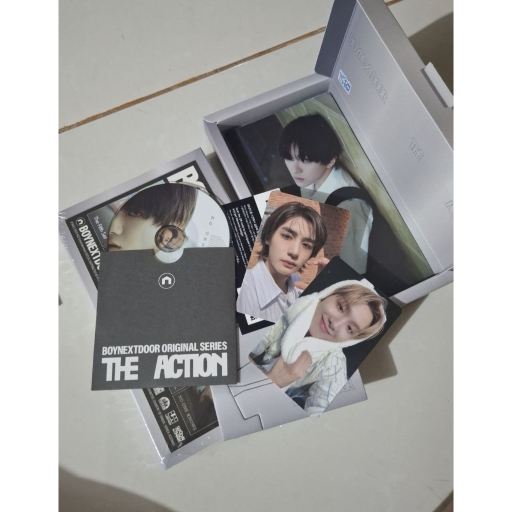 BOYNEXTDOOR WOONHAK FRAME ALBUM ONLY THE ACTION