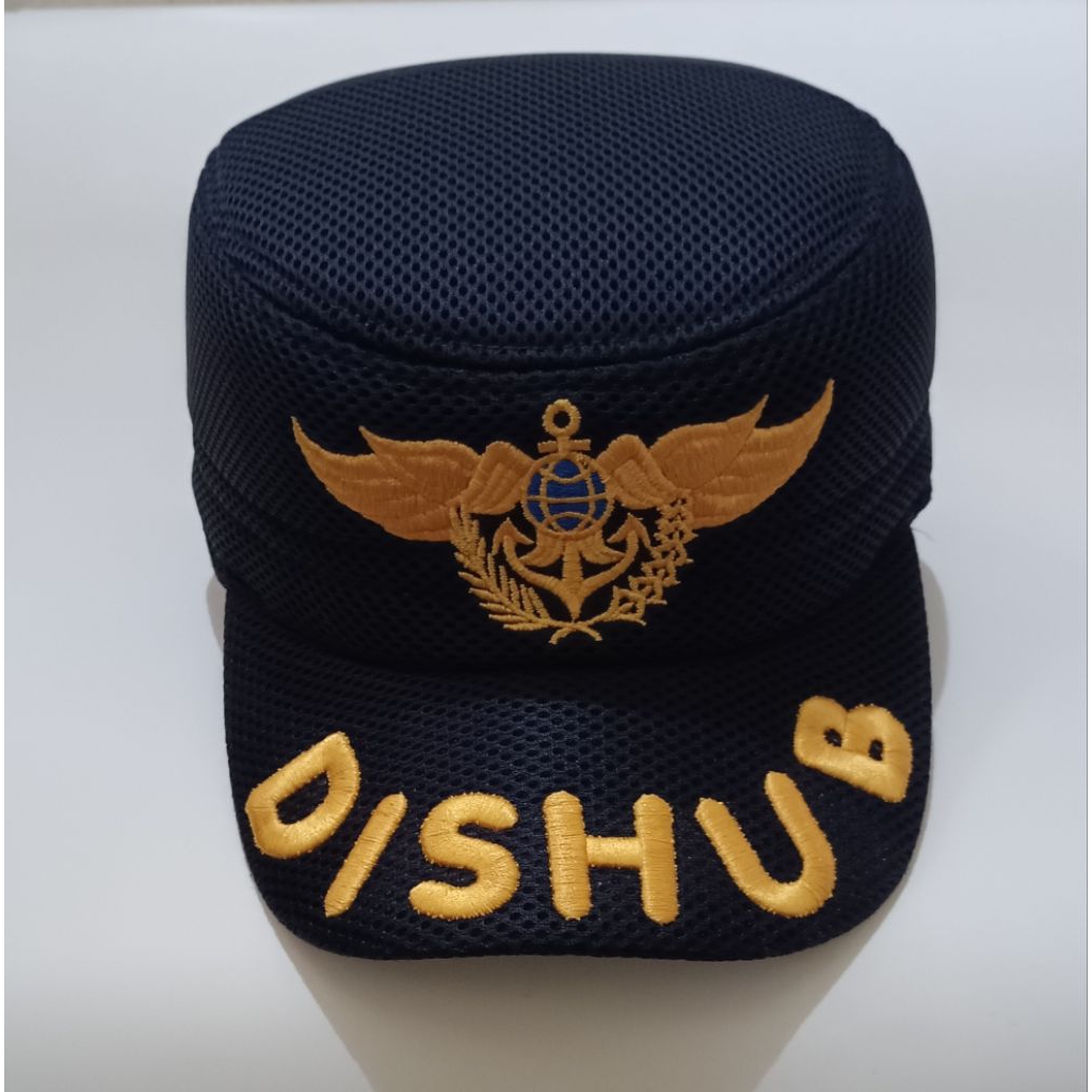 Topi Dishub Komando (biru dongker)