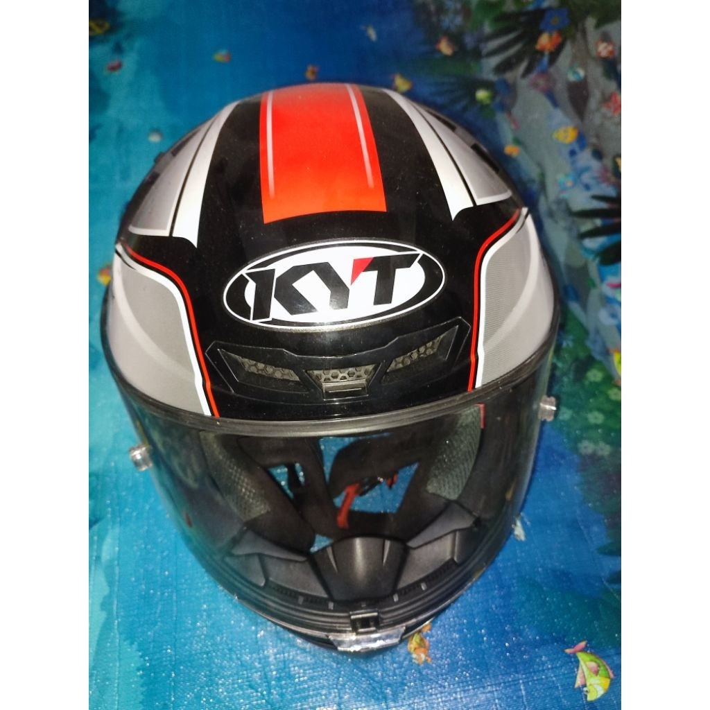 Hemel  KYT TT Course Tourist Red Fluo