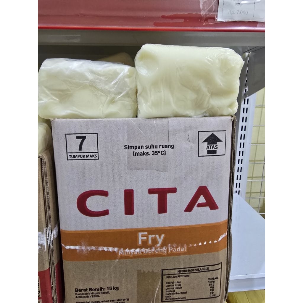 Cita FRY minyak goreng padat