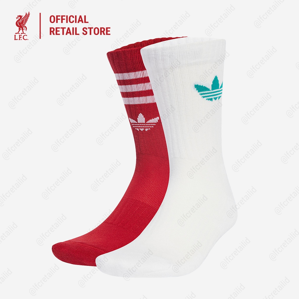 Liverpool FC adidas Socks 2 Pairs  -  LFC Accessories Kaos Kaki