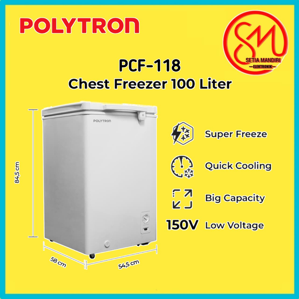 polytron PCF 318 Chest Freezer