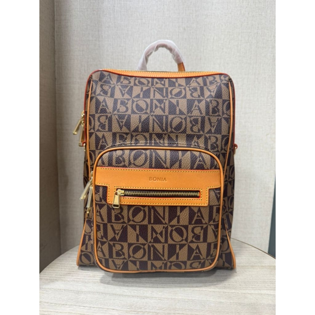 tas ransel bonia original backpack monogram new arrival
