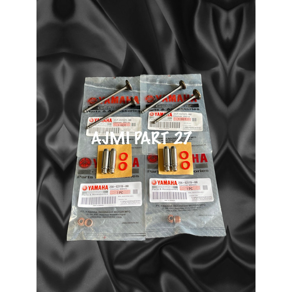 Klep Set+Bosh Botol Klep+Sil klep 1S7 Yamaha Jupiter MX Old 135,MX Old 135,Vixion ORI