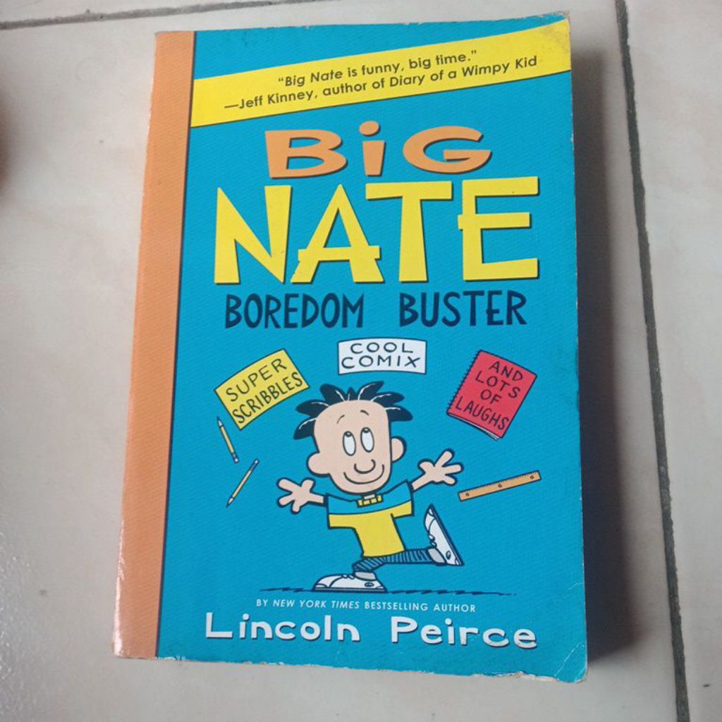 Buku big Nate boredom buster