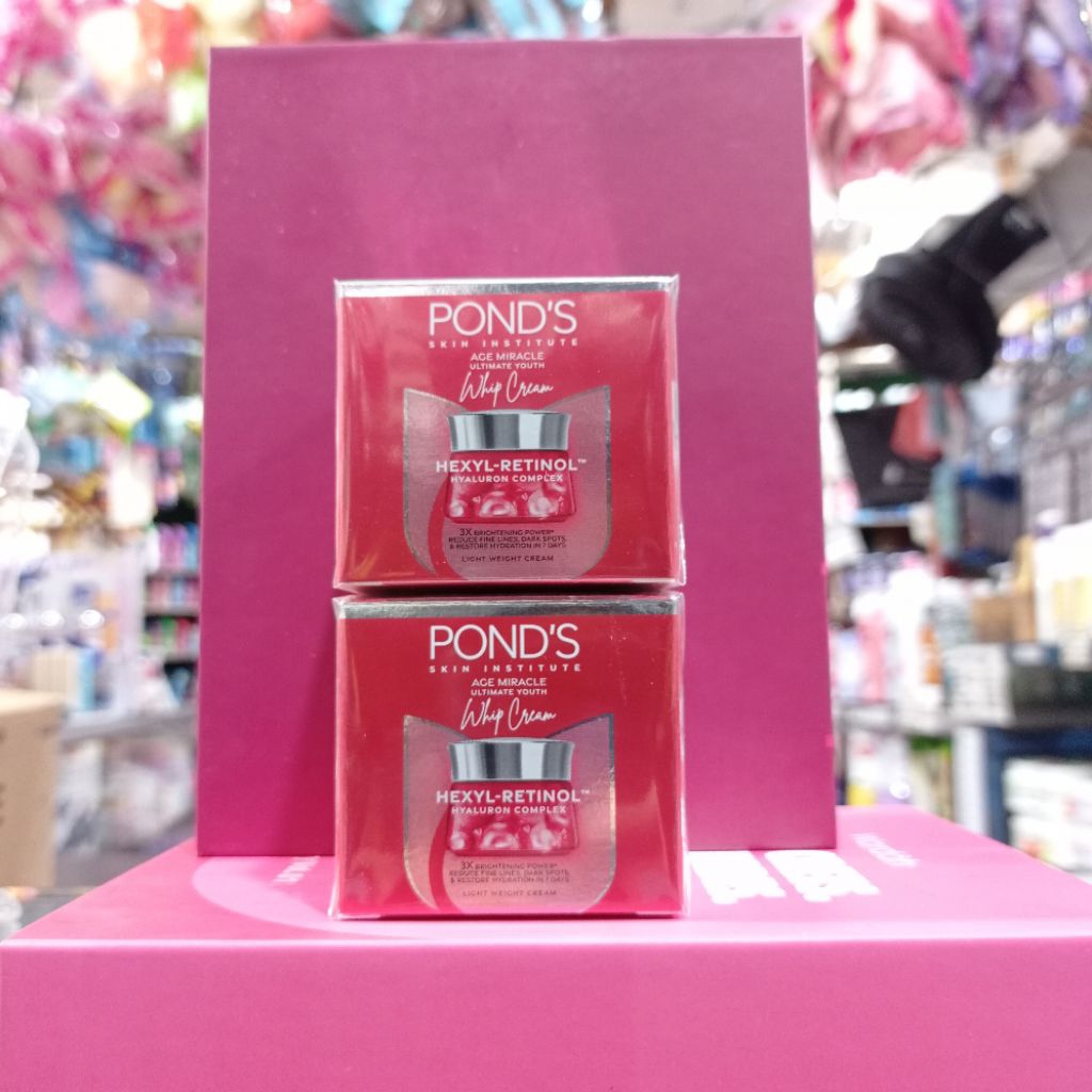 ponds Age Miracle whip Anti penuaan dini cream siang&malam