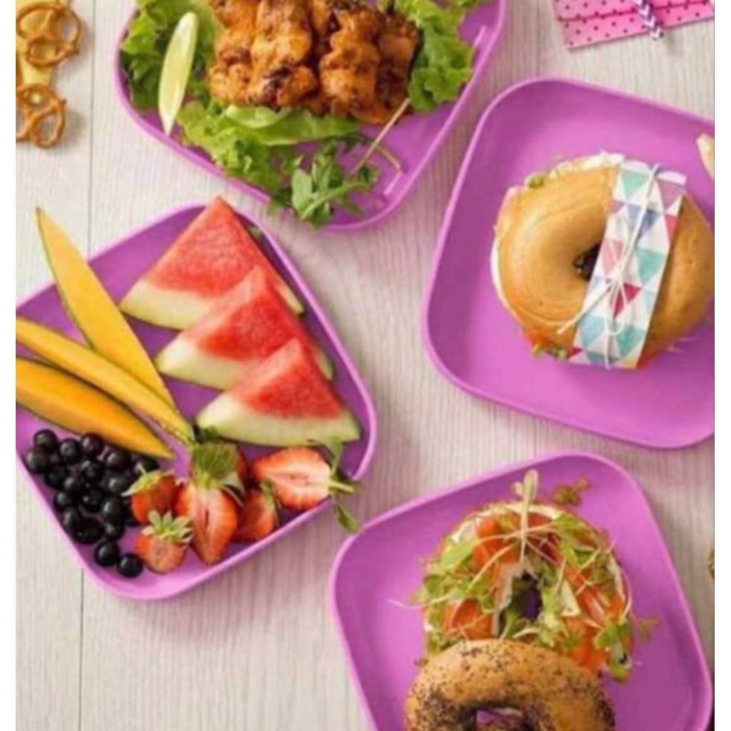 Piring Tupperware : Breakfast Plate - ECER (SATUAN)