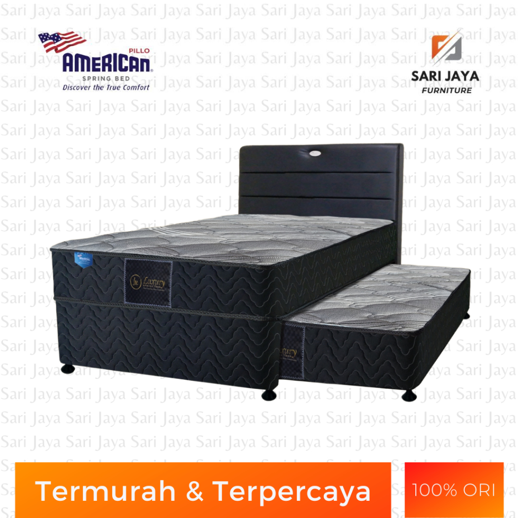 Spring Bed / Matras / Kasur American Luxury 2 in 1