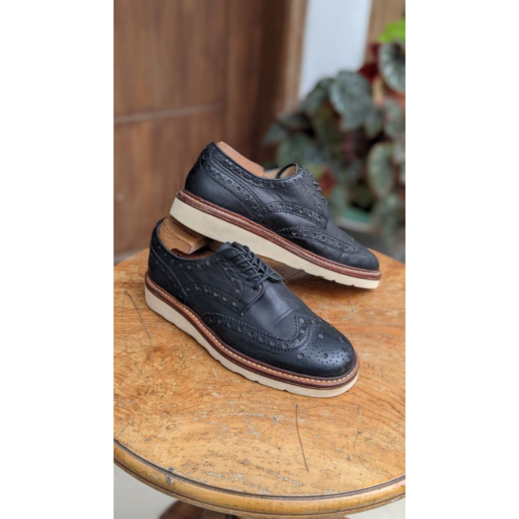 Regal Wingtip Shoes Vibram sole Sepatu formal