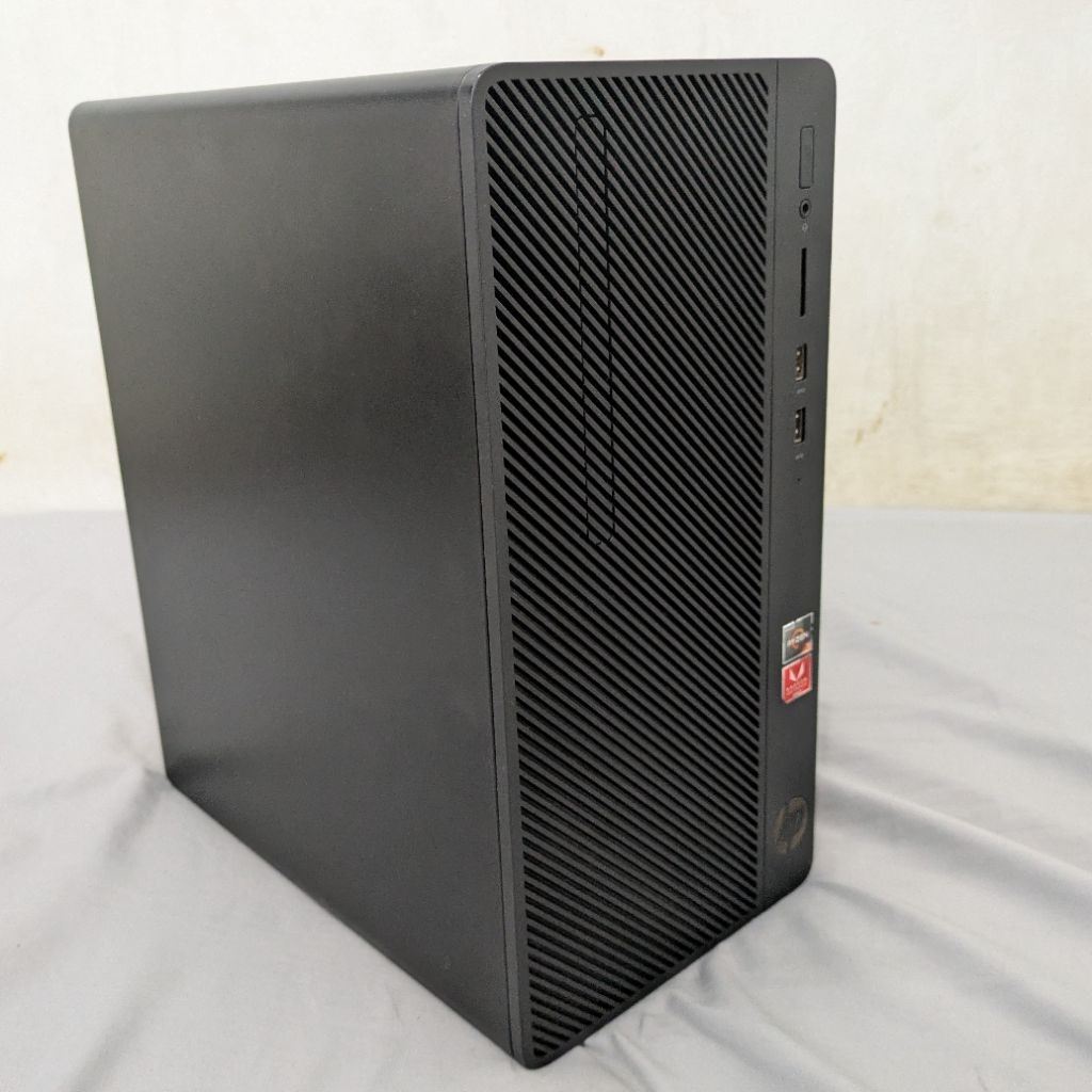 PC Desktop HP Ryzen 3 Pro 2200G RAM 8GB SSD 128GB