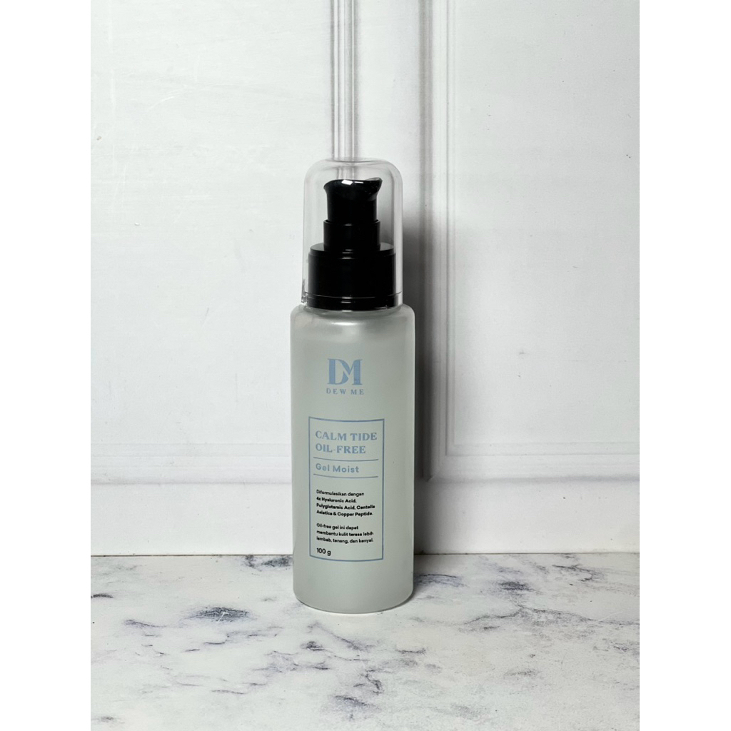 [PRELOVED ORI] Dew Me Calm Tide Moisturizer Gel Ringan Kulit Berminyak Jerawat Sensitif Pelembab Acn