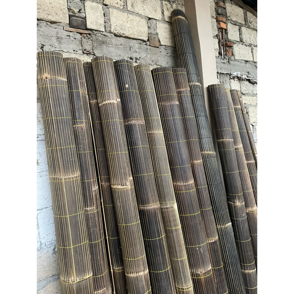 tirai bambu, krey bambu outdoor, tirai bambu gulung, dan kerai bambu