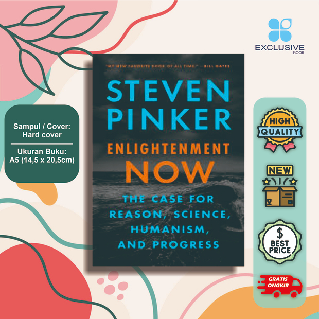 Enlightenment Now By Steven Pinker Softcover