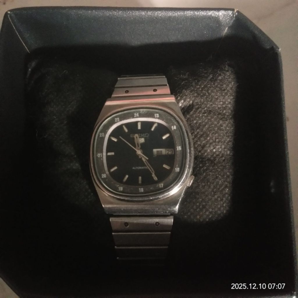 jam tangan vintage seiko militery otomatic