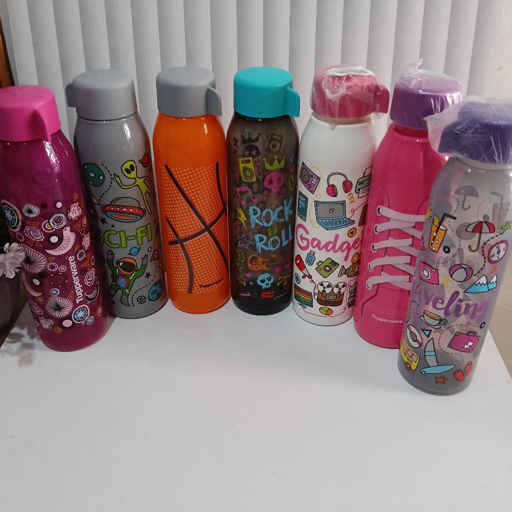 Tupperware Eco Bottle Fancy 500ml - Botol Minum