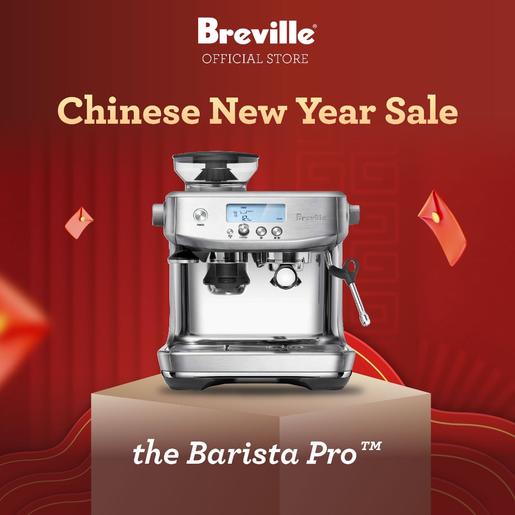 Breville the Barista Pro - Mesin Kopi Espresso Otomatis