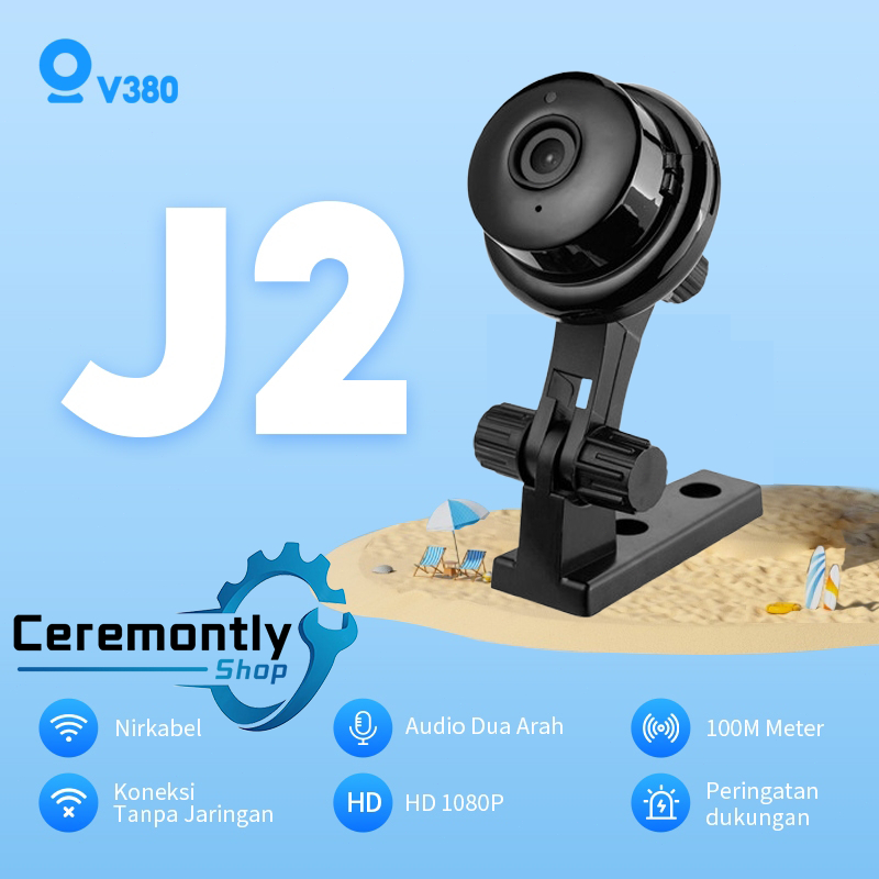 V380 J2 CCTV Kecil HD Kamera tersembunyi Kamera CCTV