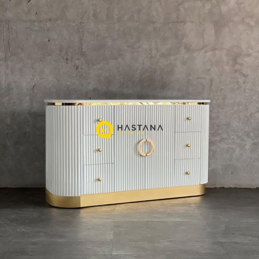 bufet minimalis salur credenza bufet modern duco