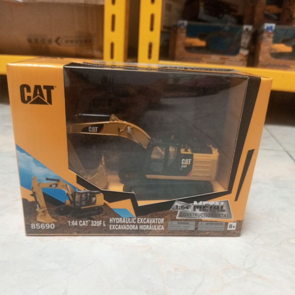 Diecast excavator cat skala 1:64 HYDRAULIC EXCAVATOR murah