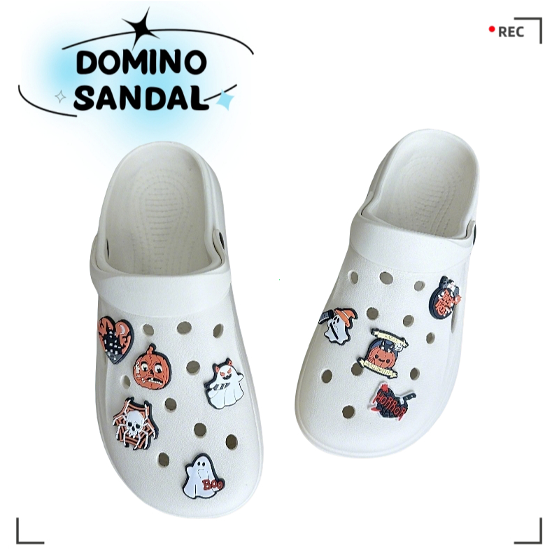 Komin Sandal Medis Jibbitz Sandal Katak Baim Pria KOMIN Sandal Non-slip Ukuran 39-44