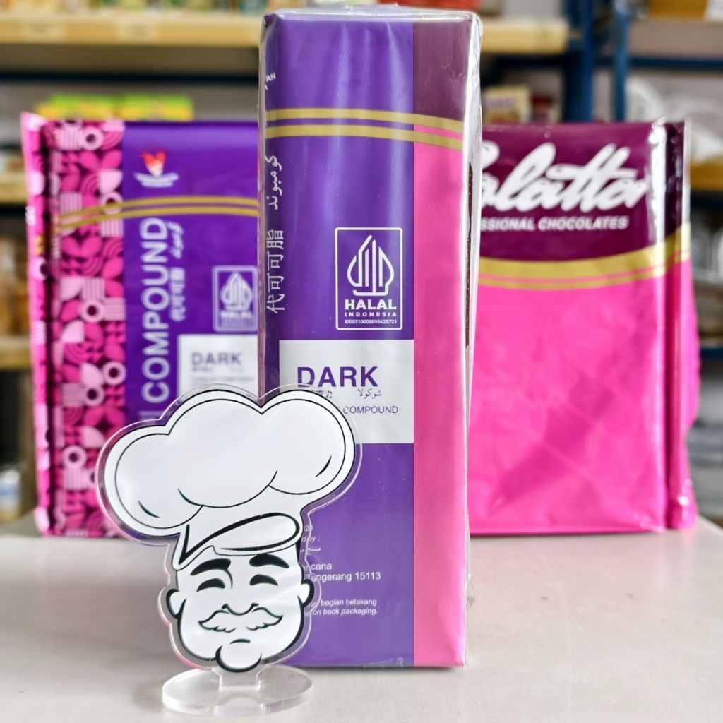 Colatta Dark Compound 200Gr / Dark Coklat Colatta / Coklat Batang Colatta