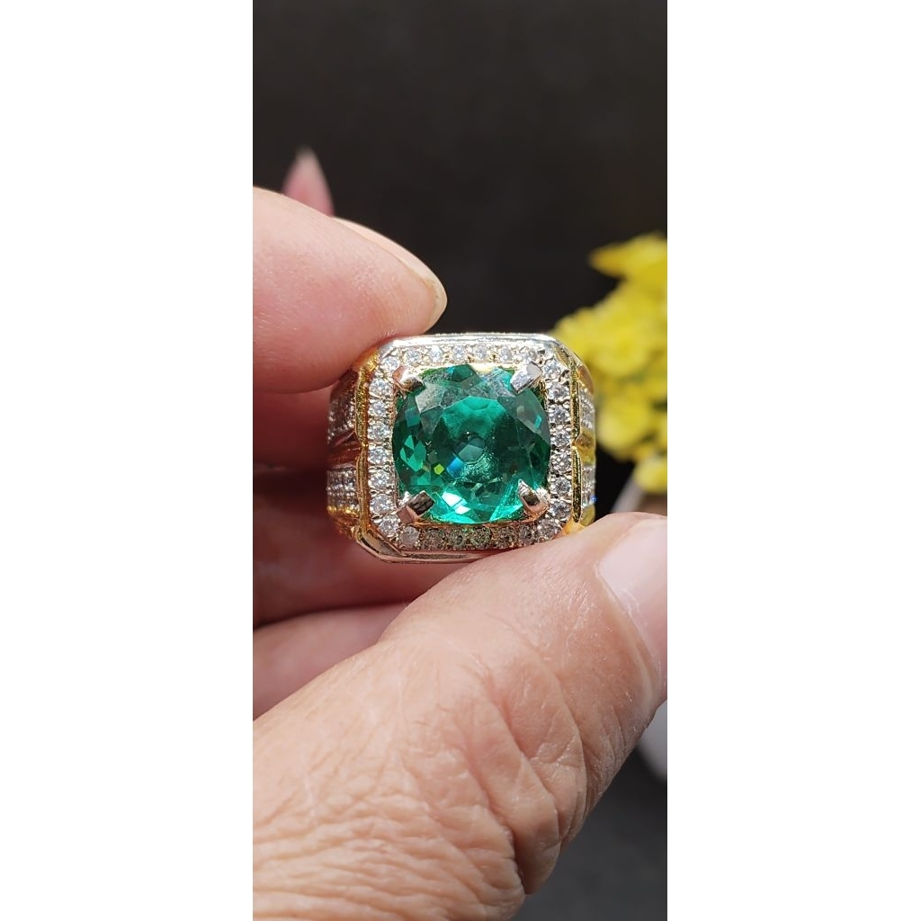 cincin  Batu Zamrud Byron